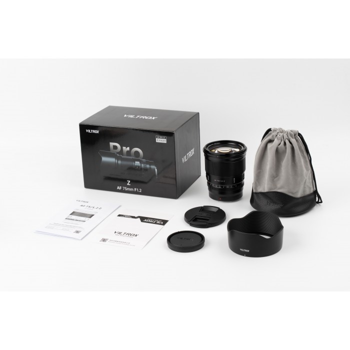 Viltrox 75mm F1.2 Pro Level Autofocus Lens, Compatible with Nikon